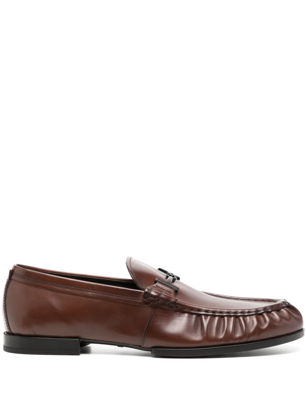 Tod's logo-horsebit leather loafers