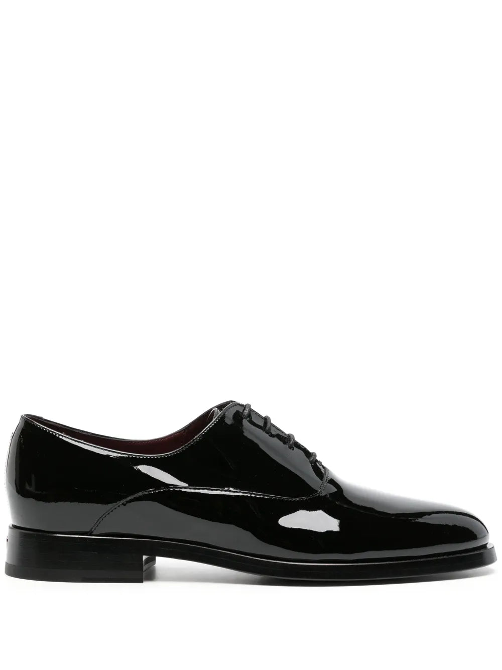 Valentino Garavani patent-leather Oxford shoes