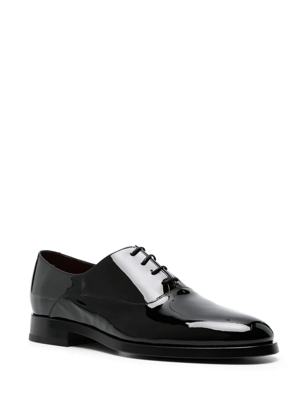 Valentino Garavani patent-leather Oxford shoes