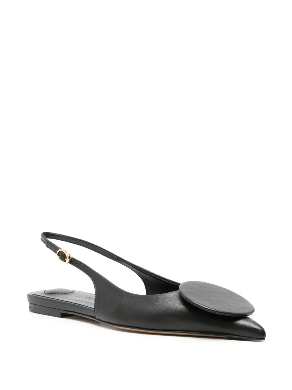 Jacquemus Les Slingbacks Duelo leather ballerina shoes