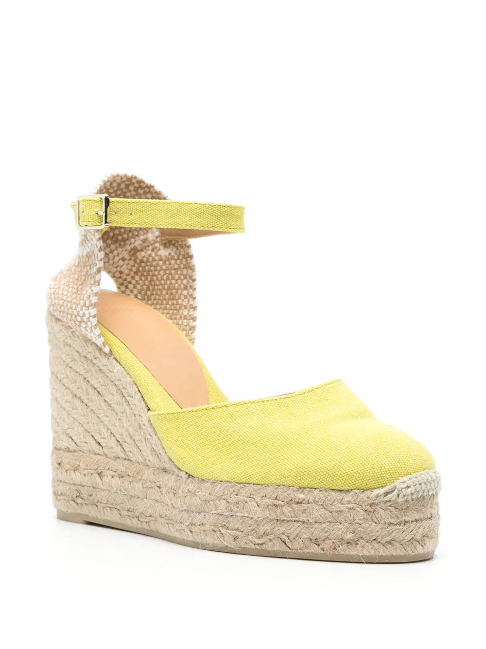Castañer Carol 110mm woven-raffia espadrilles