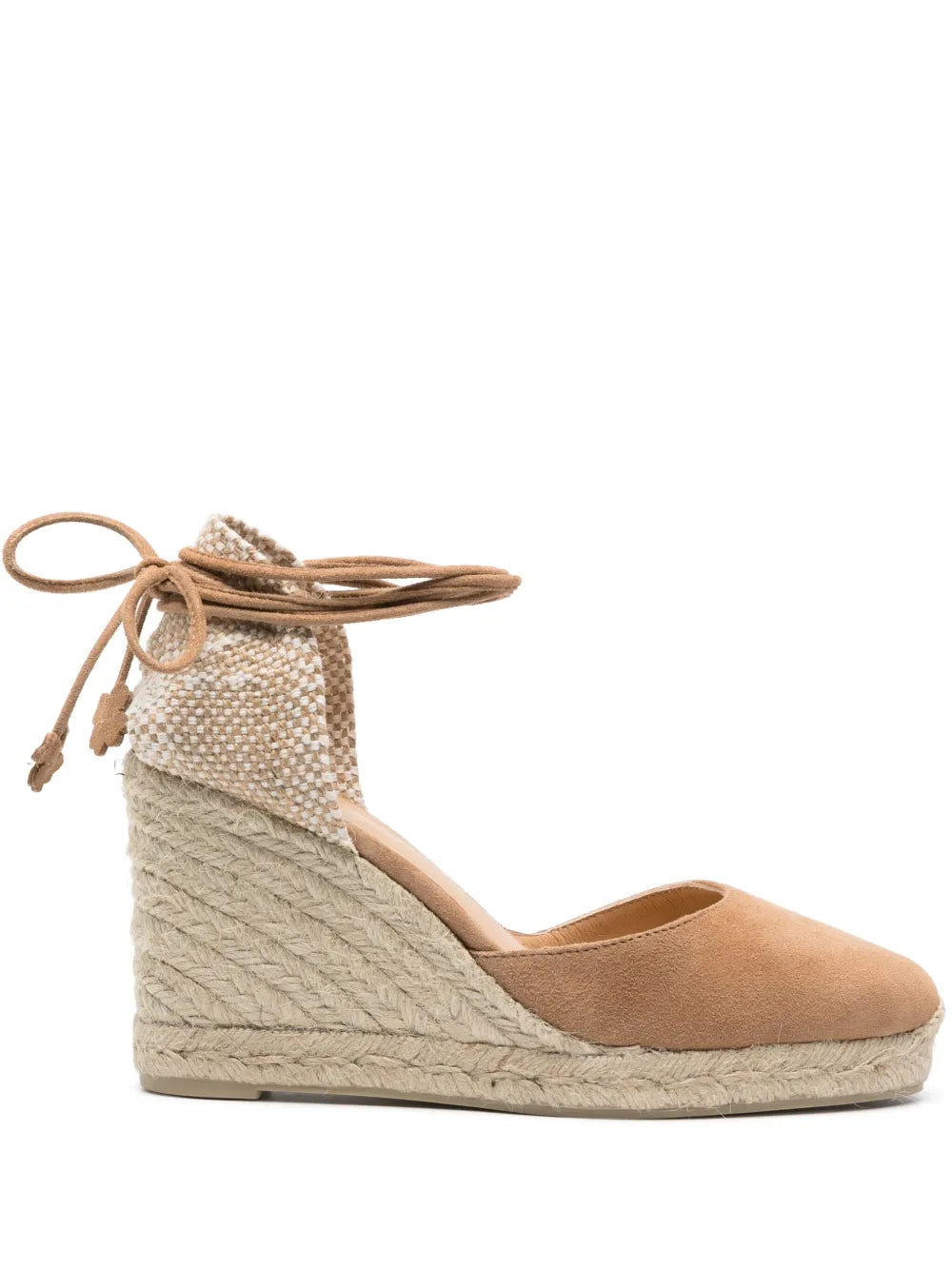 Castañer 95mm Carina suede espadrilles