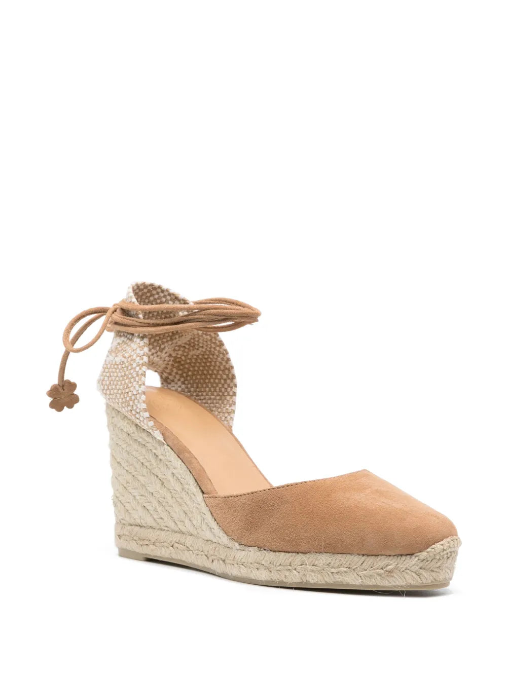 Castañer 95mm Carina suede espadrilles