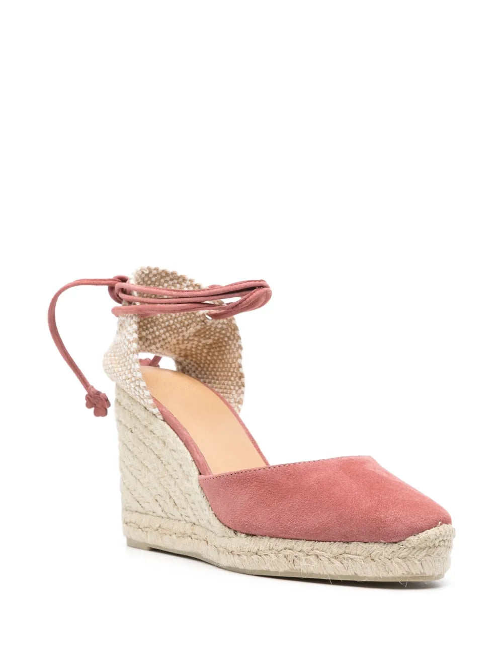 Castañer 95mm Carina suede espadrilles