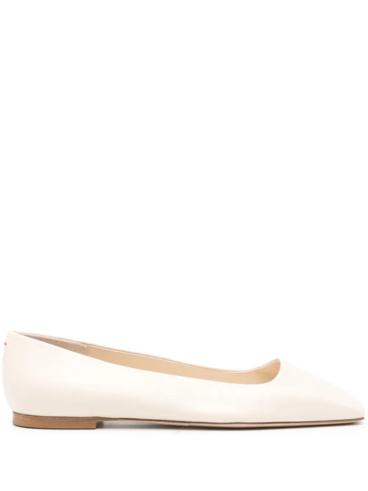 Aeyde Matti leather ballerina shoes