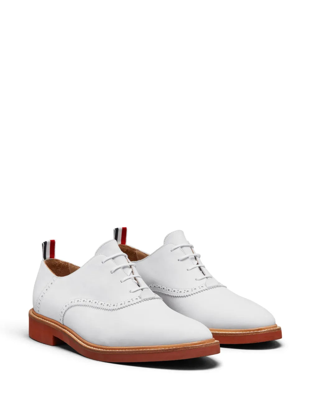 Thom Browne micro-sole nubuck saddle shoes