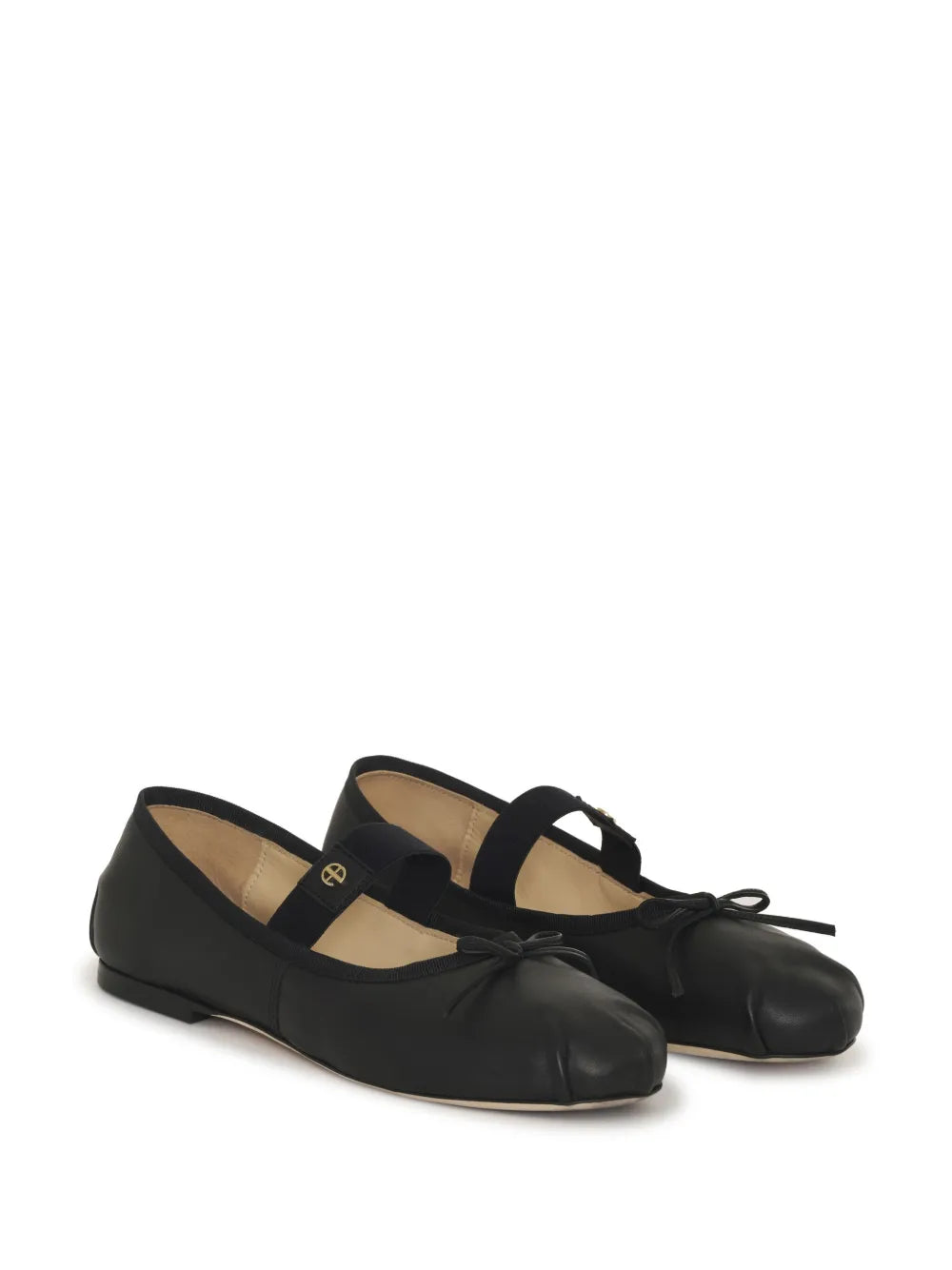 ANINE BING Jolie leather ballerina shoes