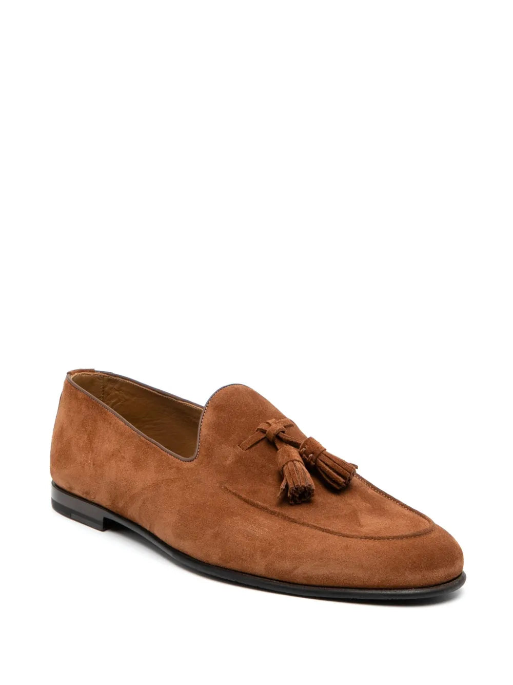 Barrett tassel-embellished suede loafers