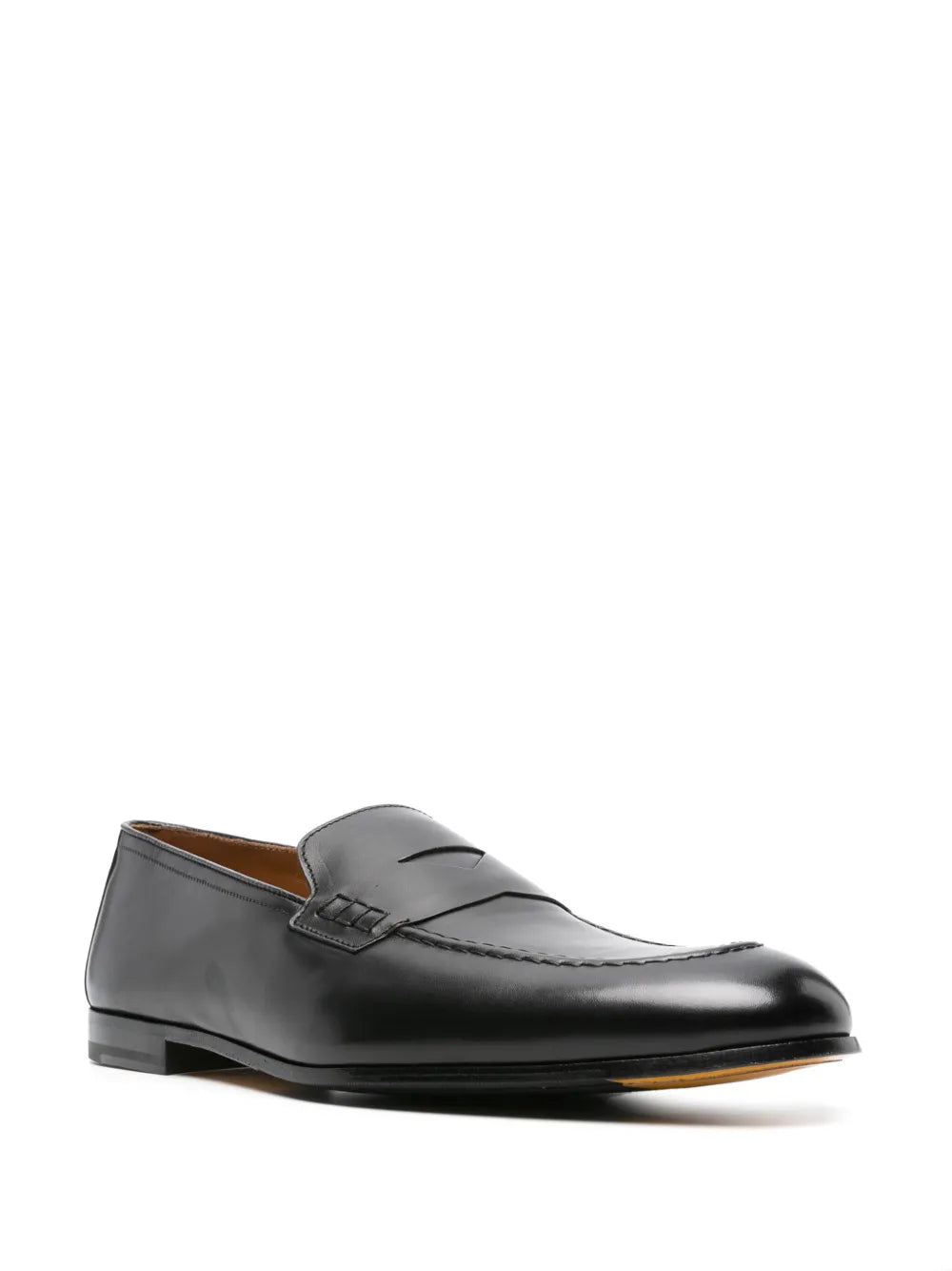 Doucal's penny-slot leather loafers
