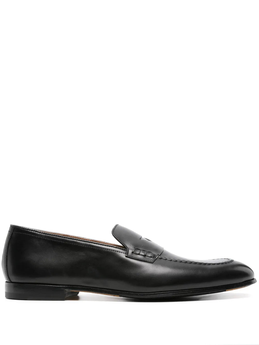 Doucal's penny-slot leather loafers