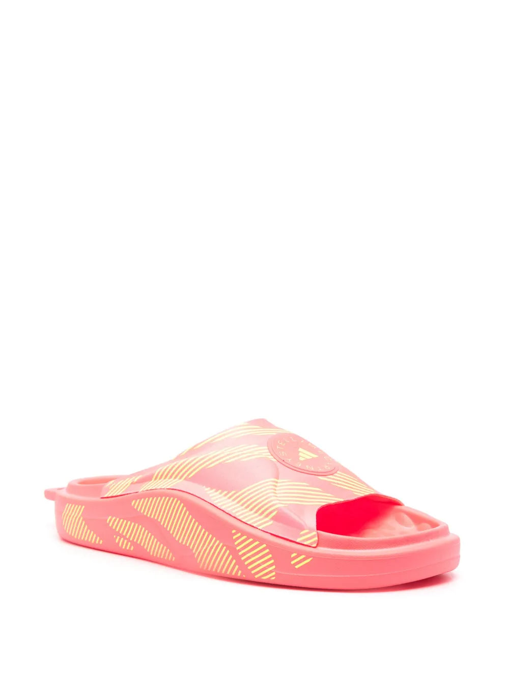 adidas by Stella McCartney striped pool slides