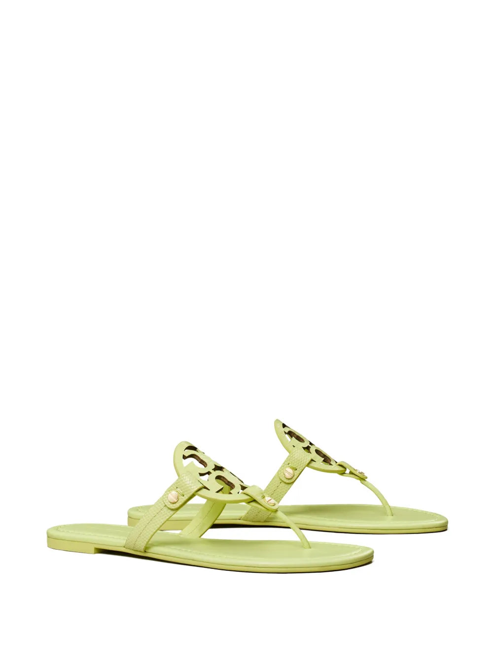 Tory Burch Miller logo-motif flip flops