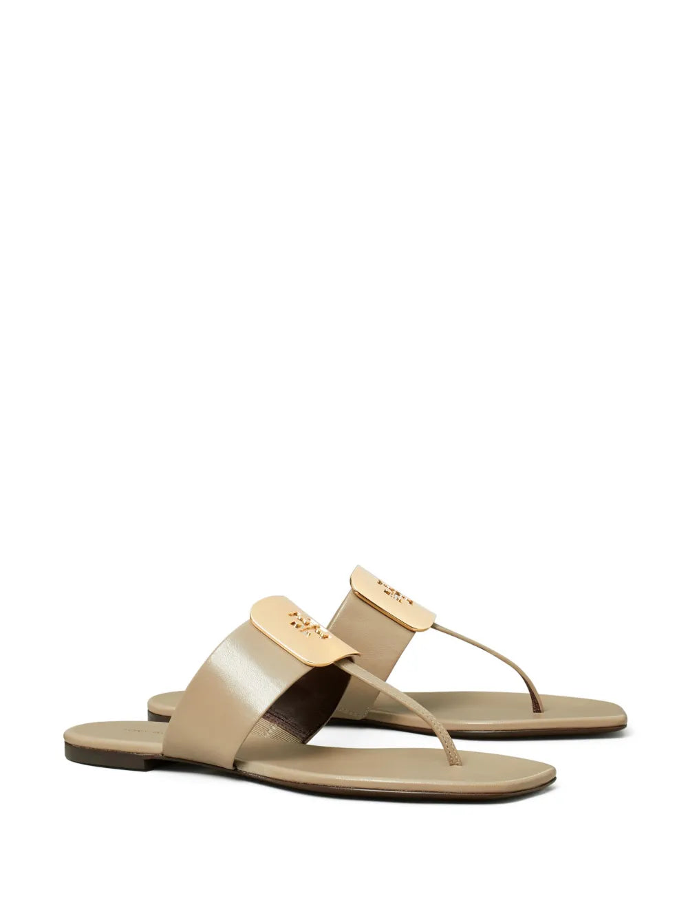Tory Burch Georgia logo-debossed flip flops