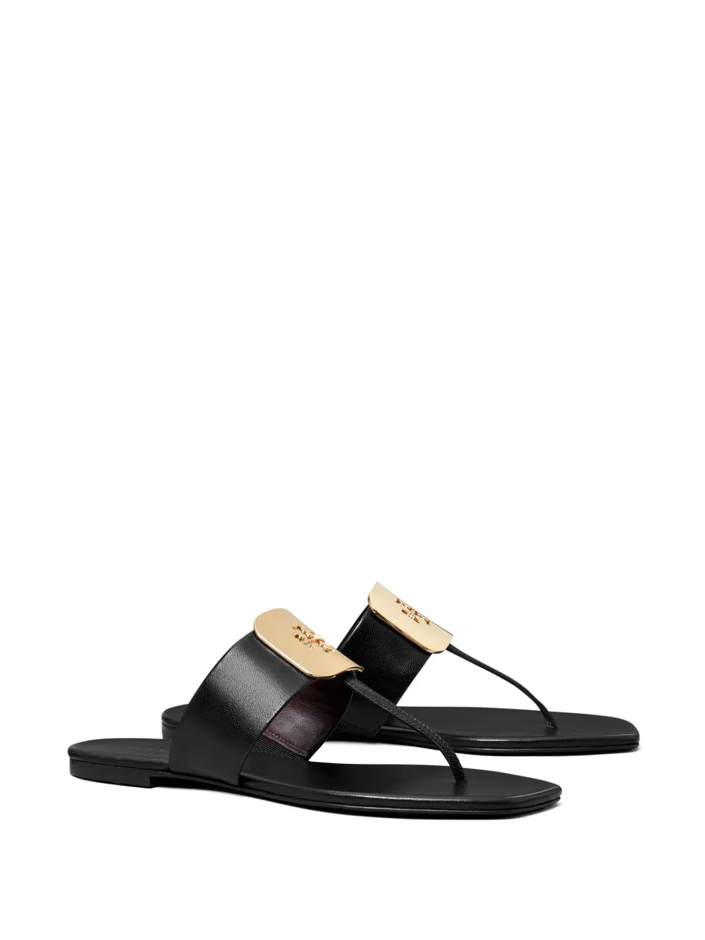 Tory Burch Georgia logo-debossed flip flops