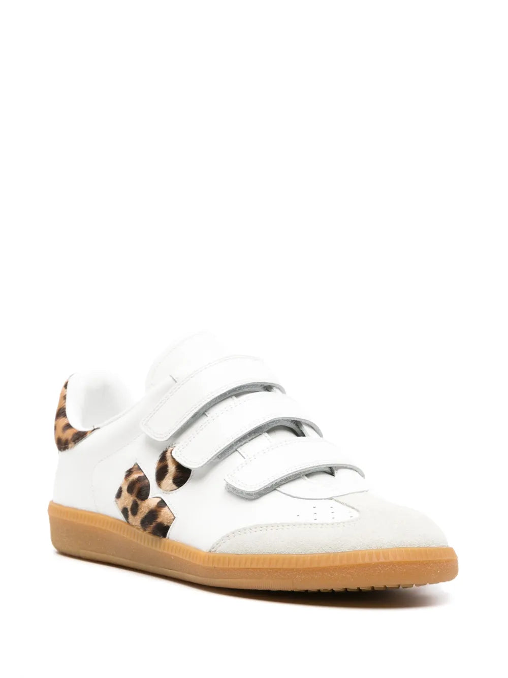 ISABEL MARANT Beth leather sneakers