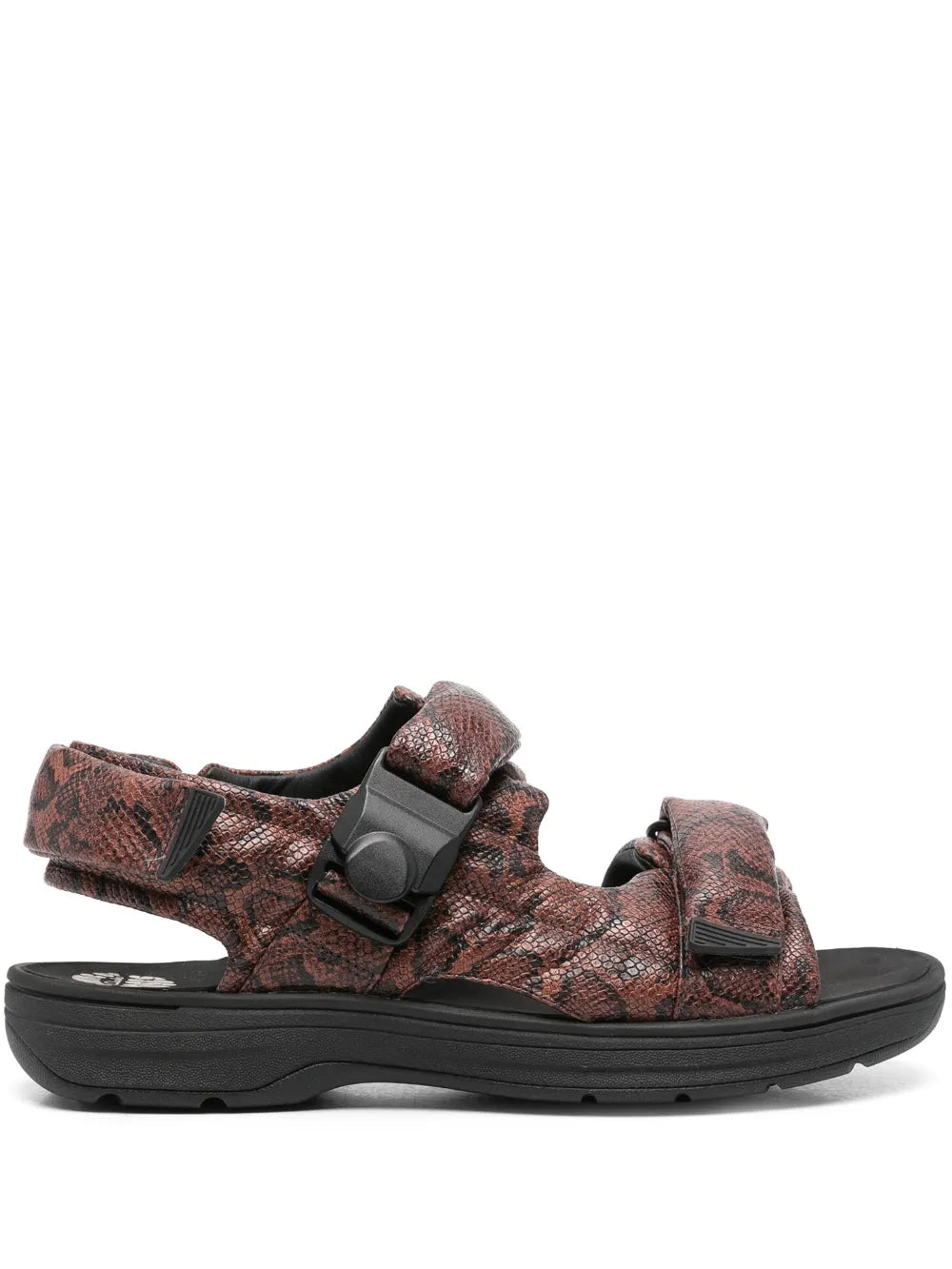 Martine Rose x Clarks snakeskin-print sandals