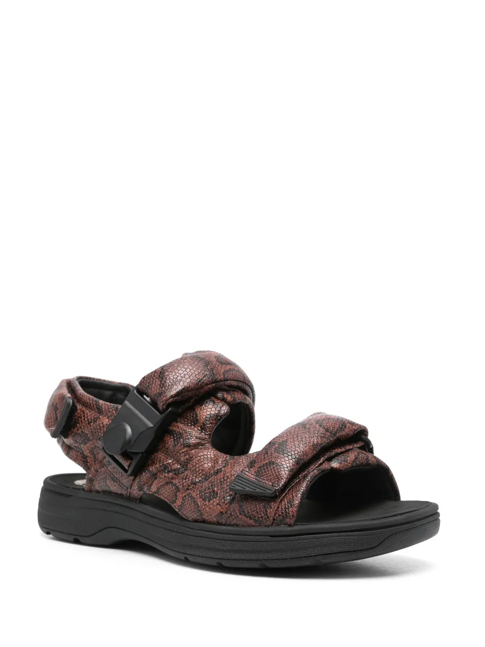 Martine Rose x Clarks snakeskin-print sandals