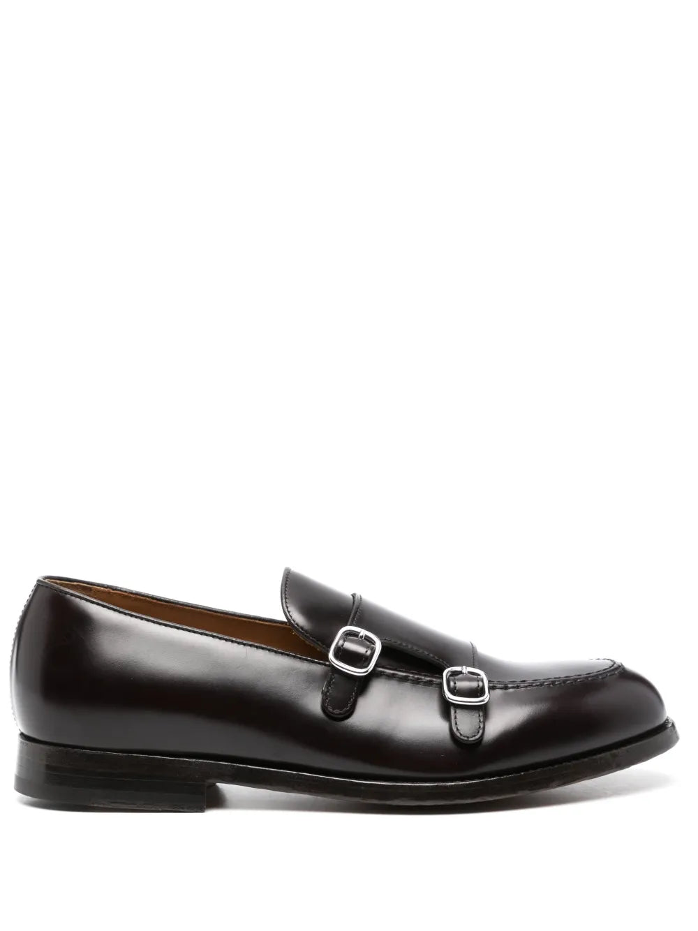 Cenere GB leather monk shoes