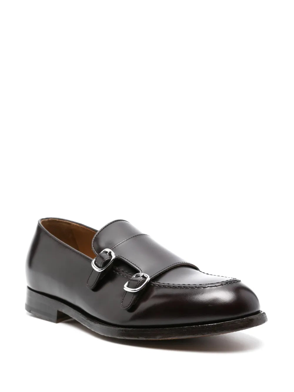 Cenere GB leather monk shoes