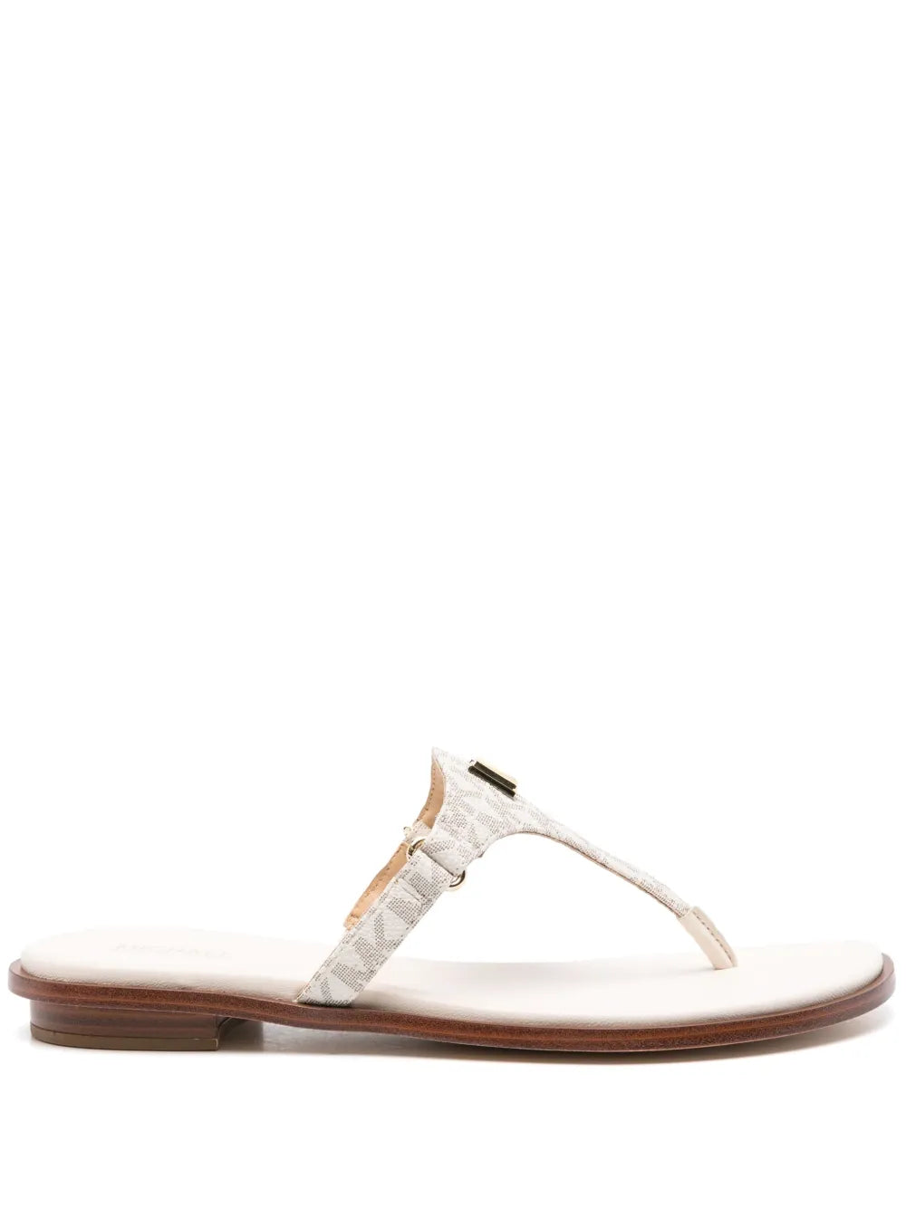 Michael Michael Kors Jillian logo-plaque sandals
