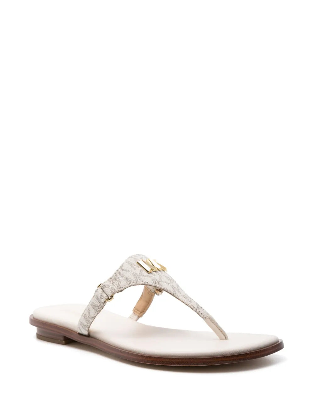 Michael Michael Kors Jillian logo-plaque sandals