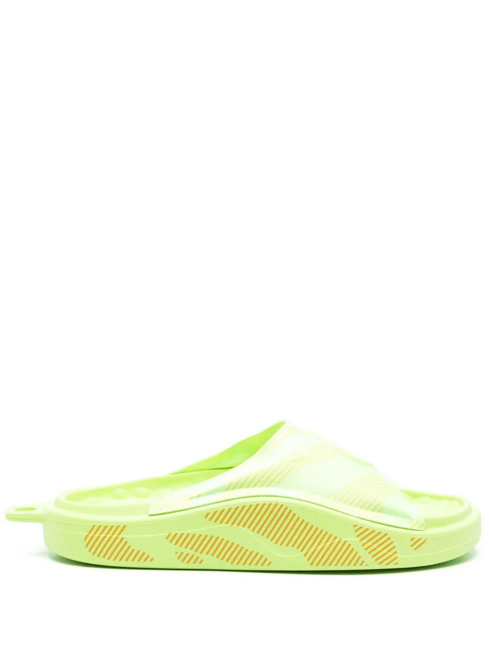 adidas by Stella McCartney logo-print flat slides