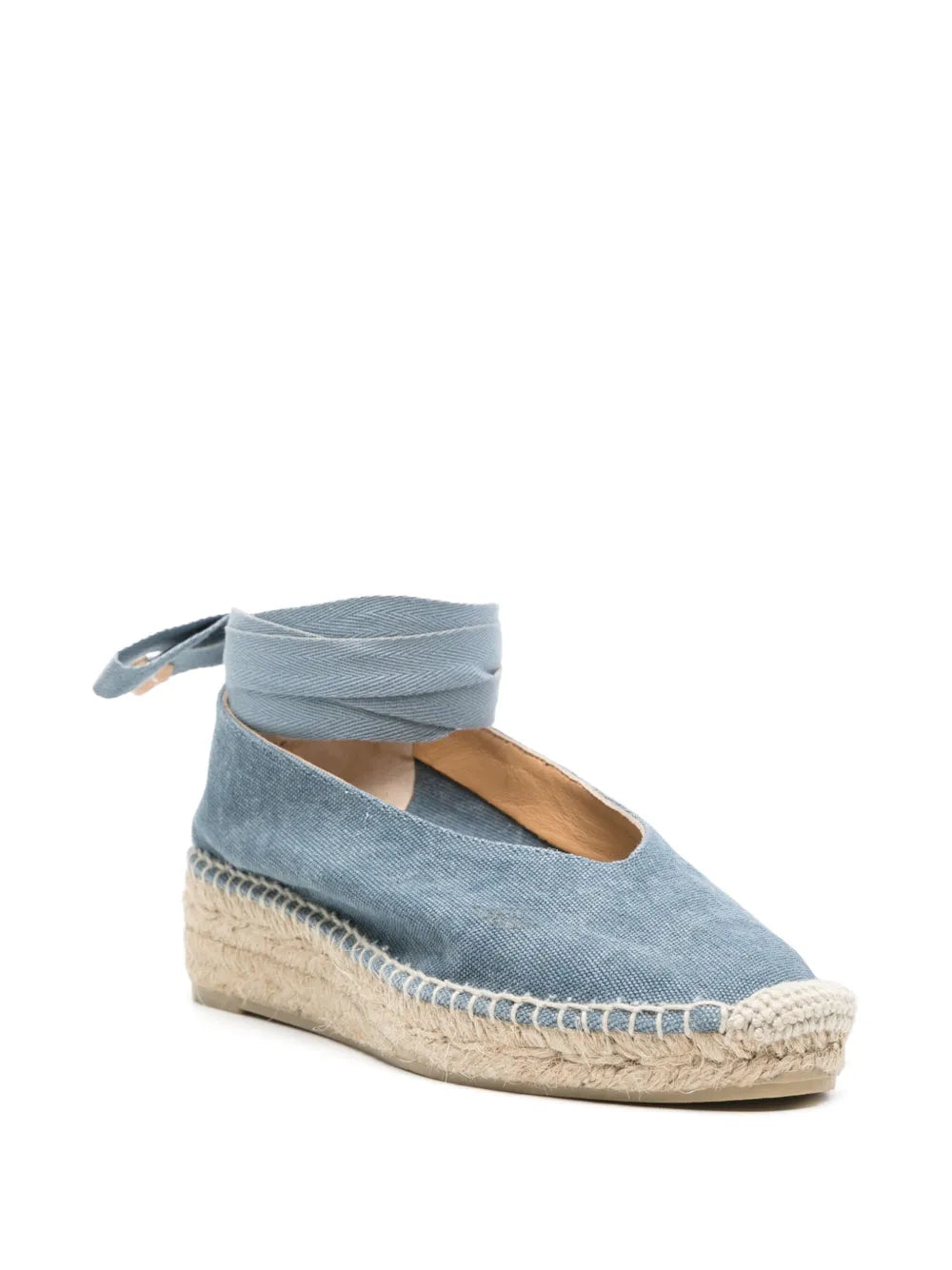 Castañer Gea whipstitch-trim espadrilles