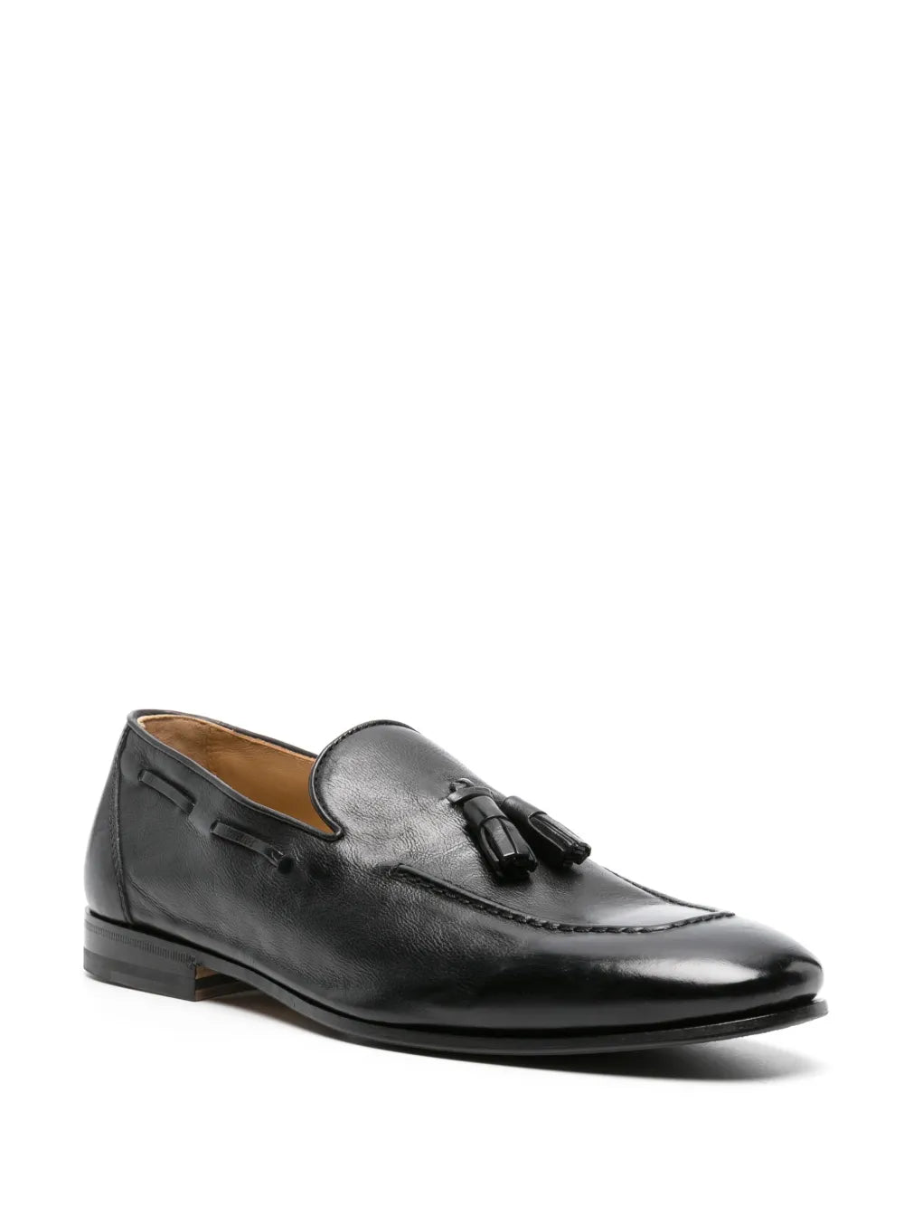 Henderson Baracco tassel-embellished leather loafers