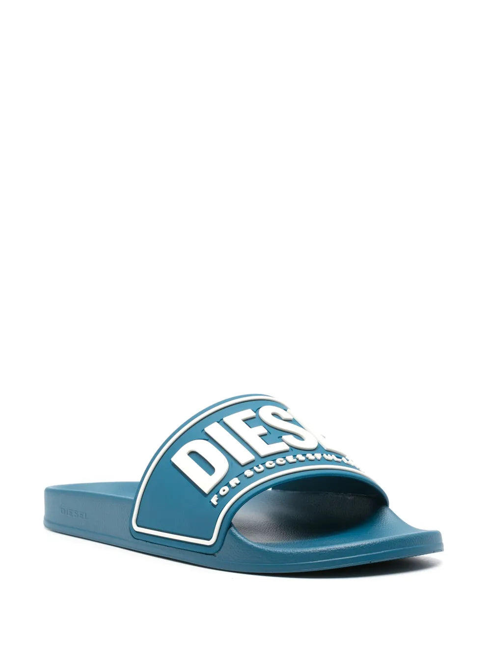 Diesel Sa-Mayemi logo-embossed slides