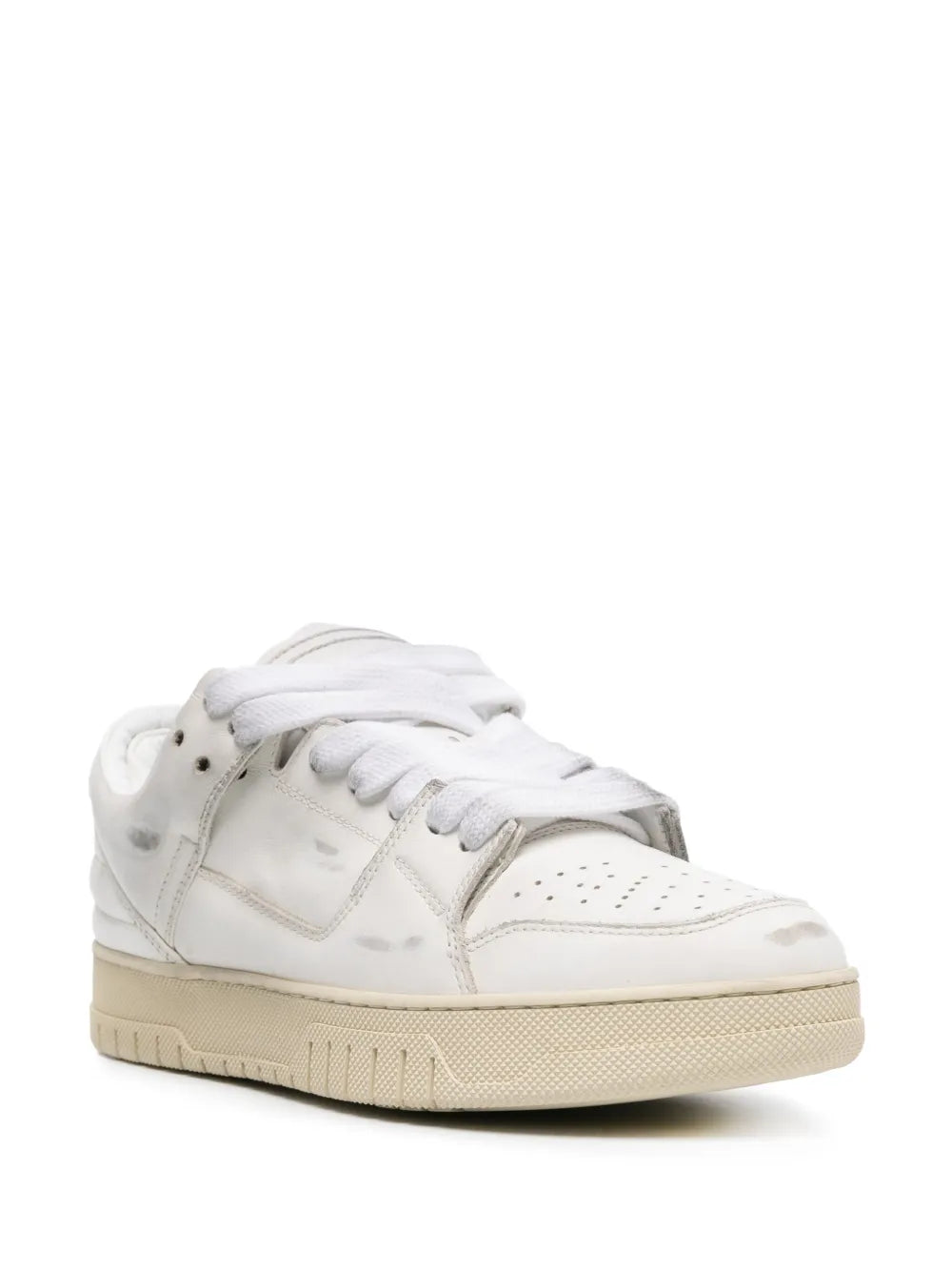 1989 STUDIO Vintage Dirty leather sneakers