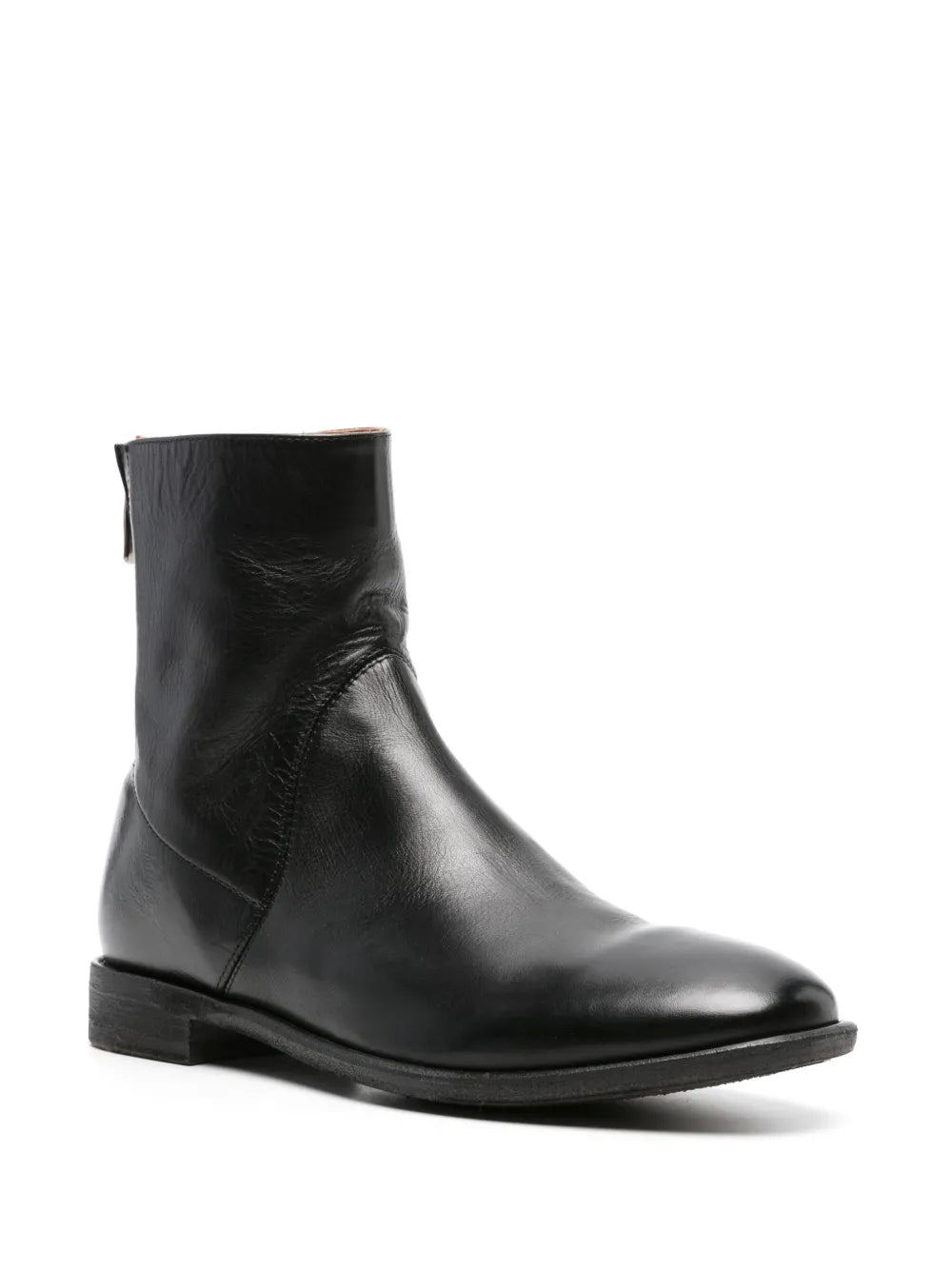 Alberto Fasciani Homer leather ankle boots