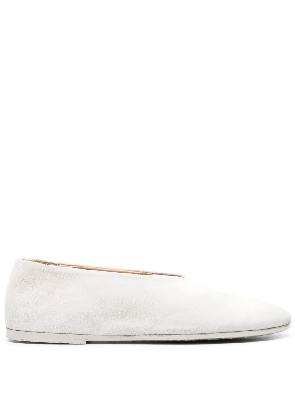 Marsèll Coltellaccio suede ballerina shoes