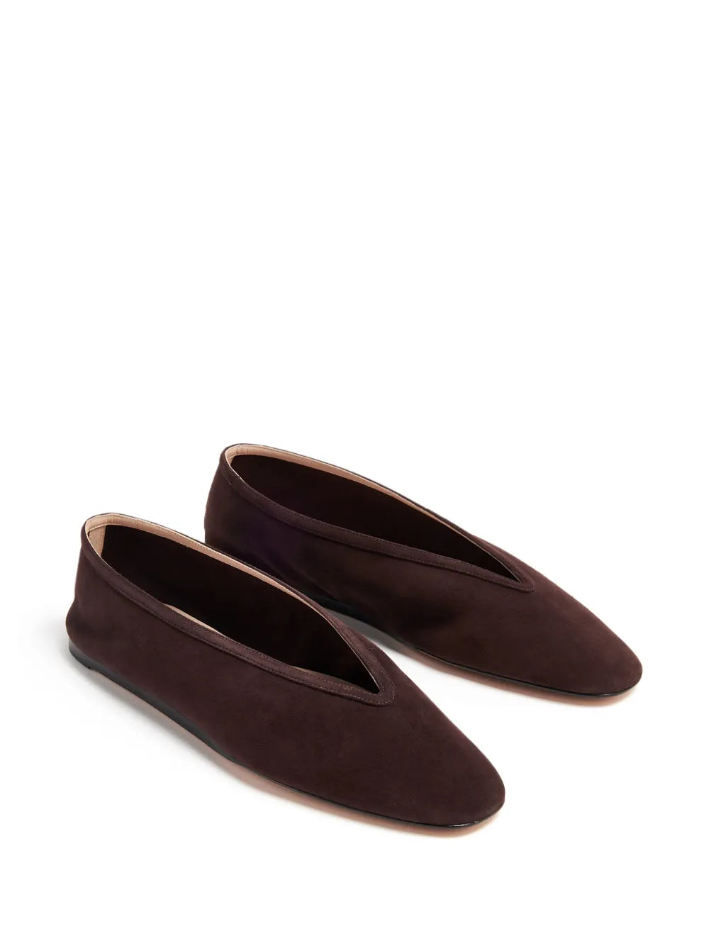 Le Monde Beryl Luna suede ballerina shoes