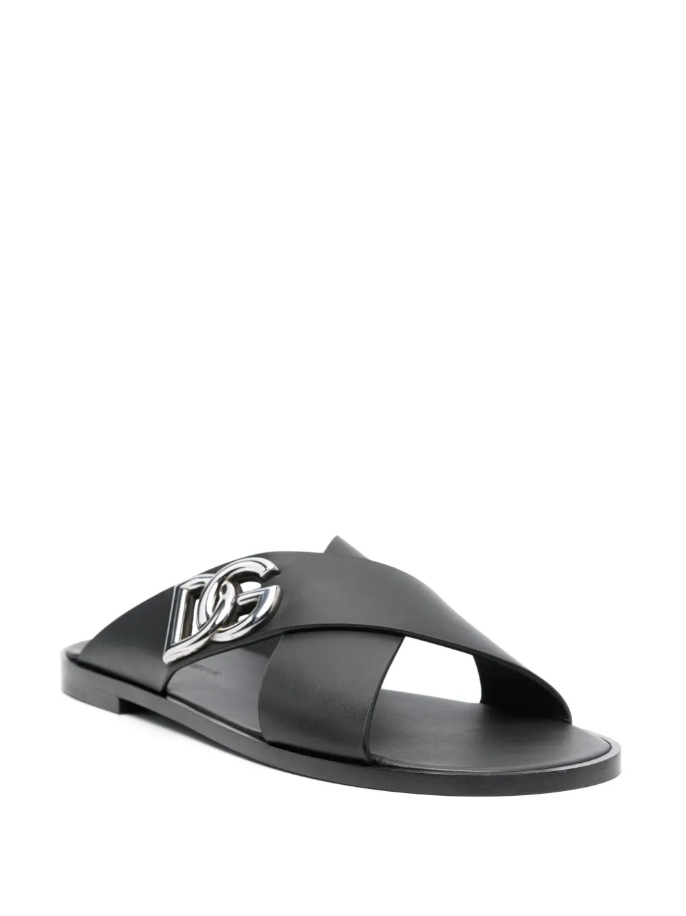 Dolce & Gabbana DG-logo leather sandals
