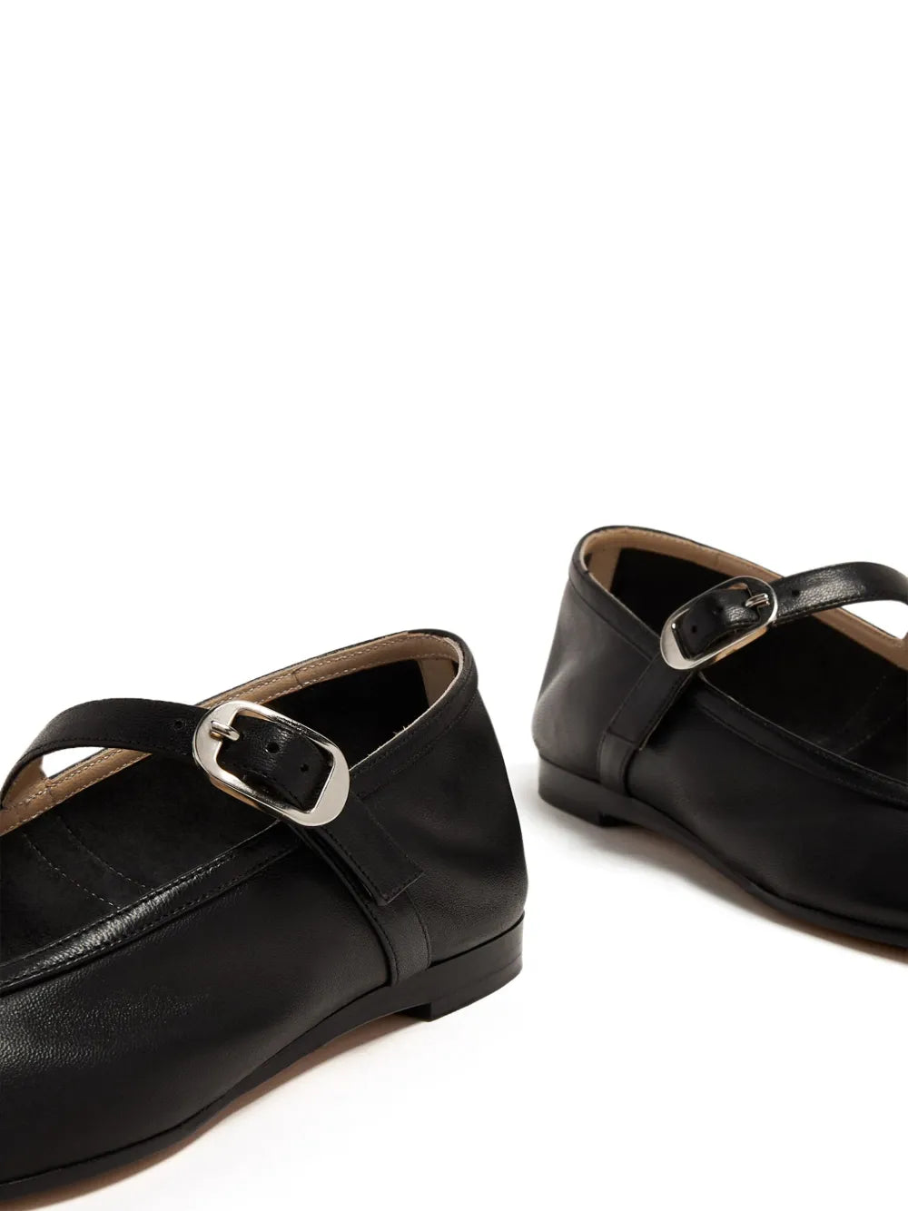 Le Monde Beryl buckle-fastening leather Mary Janes