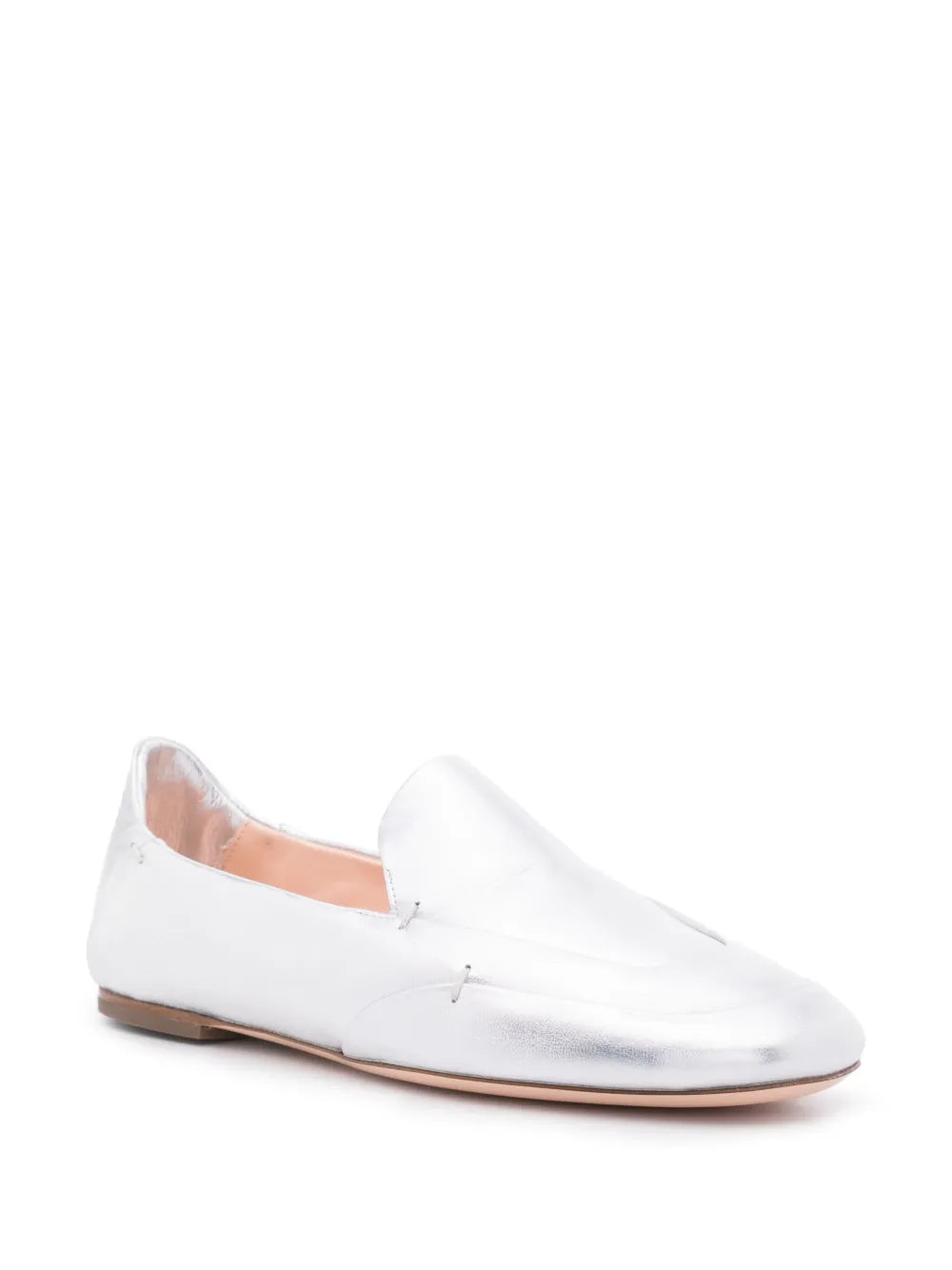 AGL Dana panelled leather loafers