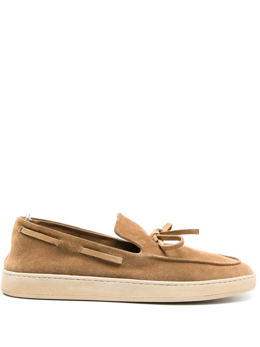 Officine Creative Herbie 003 suede boat loafers