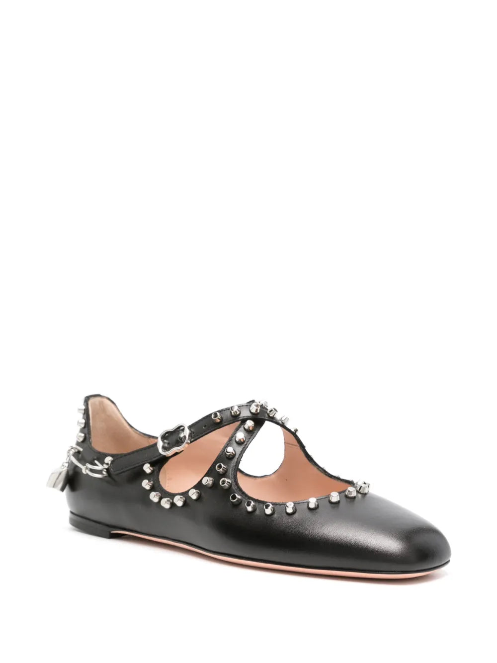 Bally Baunty studded ballerina shoes