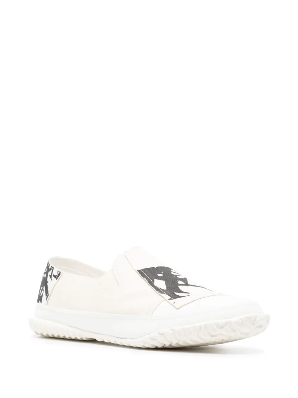 Yohji Yamamoto Y-print slip-on sneakers