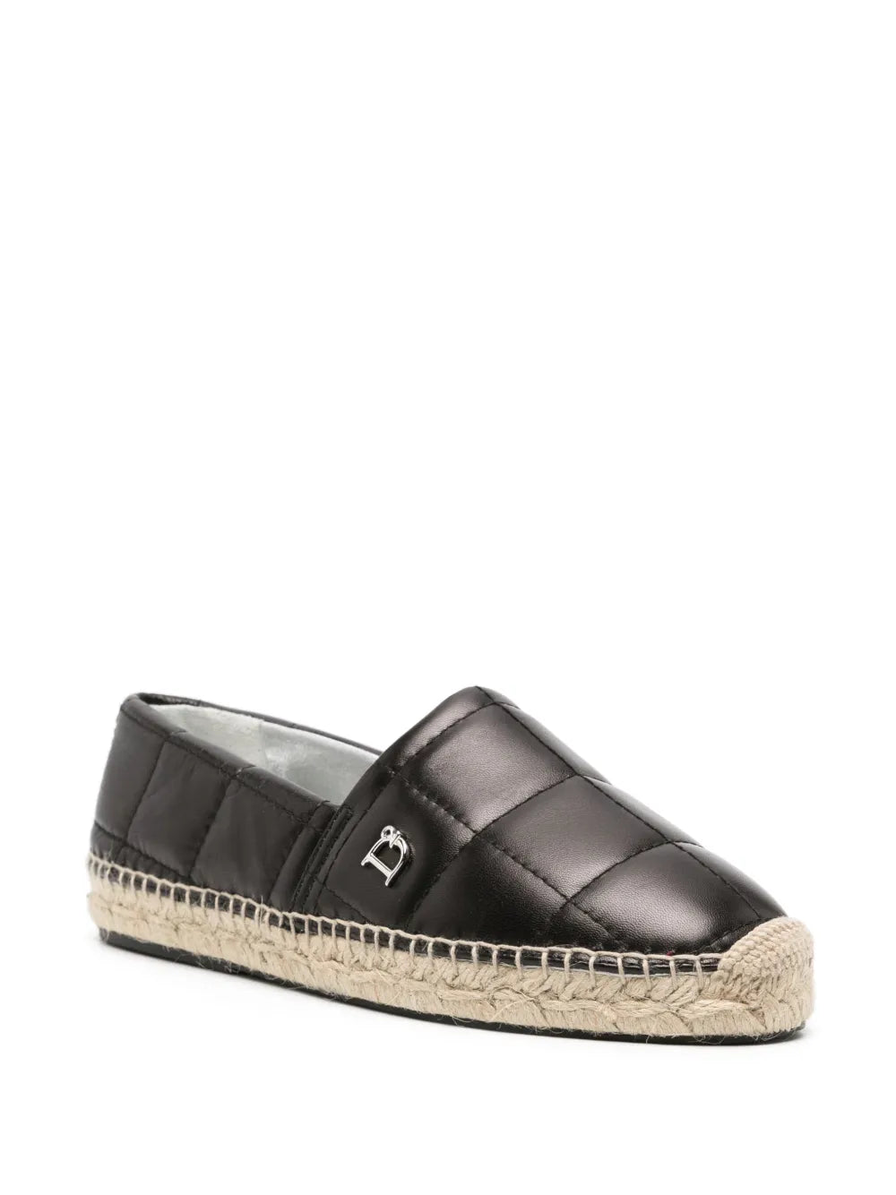 DSQUARED2 D2 Statement leather espadrilles