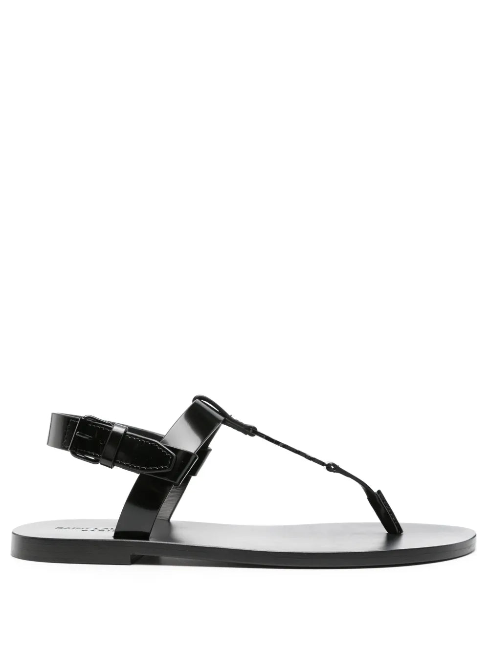 Saint Laurent Cassandre leather sandals