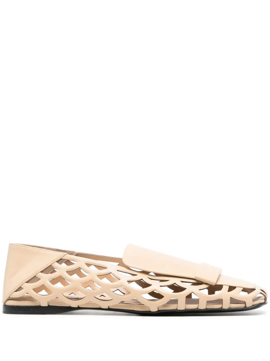 Sergio Rossi SR1 Mermaid ballerina shoes