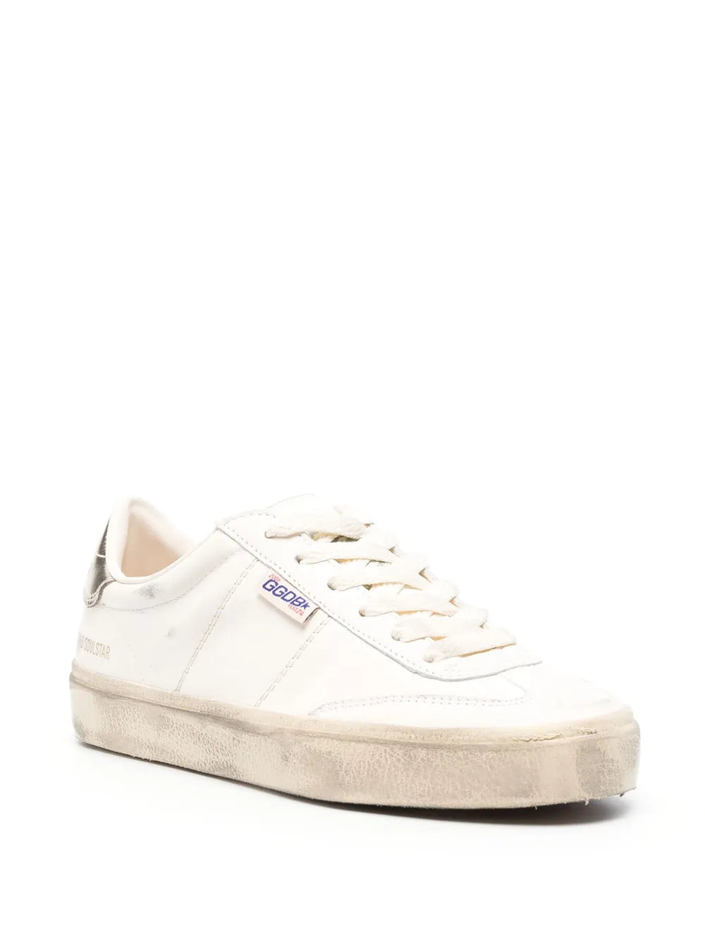 Golden Goose Soul Star distressed leather sneakers