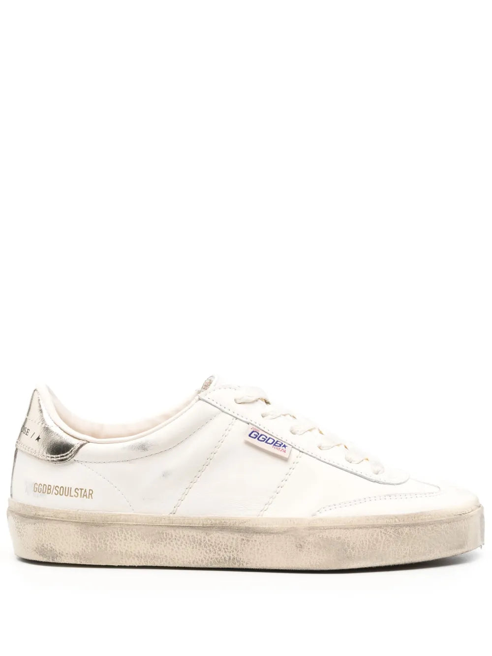 Golden Goose Soul Star distressed leather sneakers