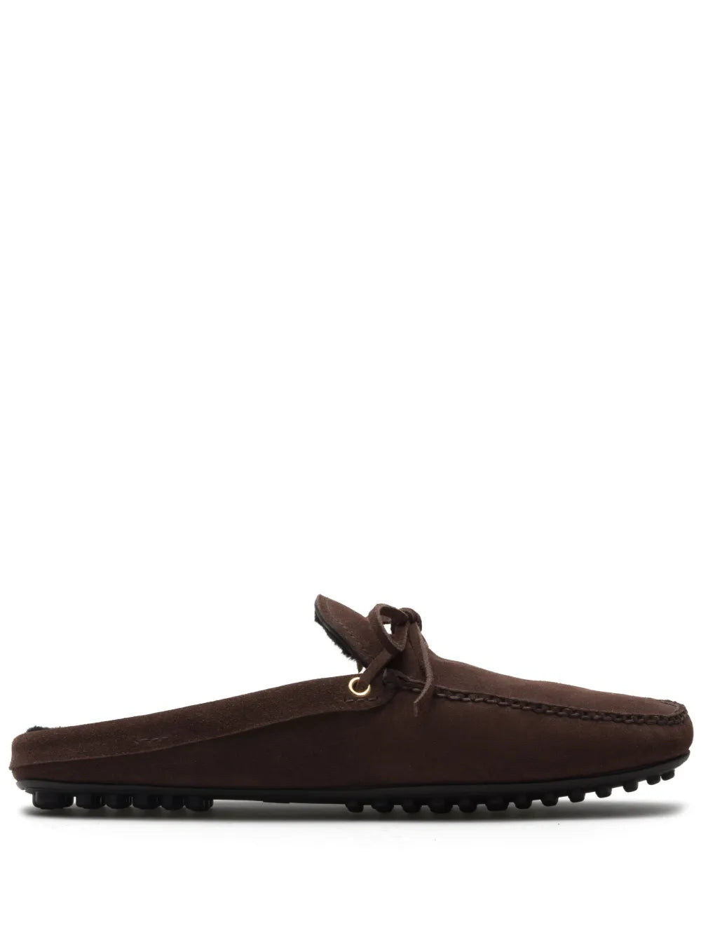 Car Shoe lace-up suede slippers