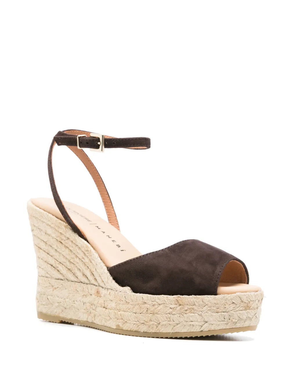 Manebi 110mm suede espadrilles