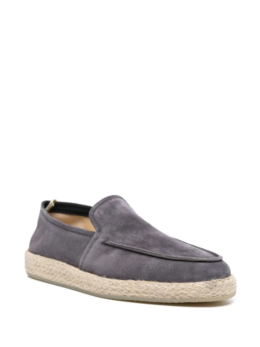 Officine Creative raffia suede espadrilles