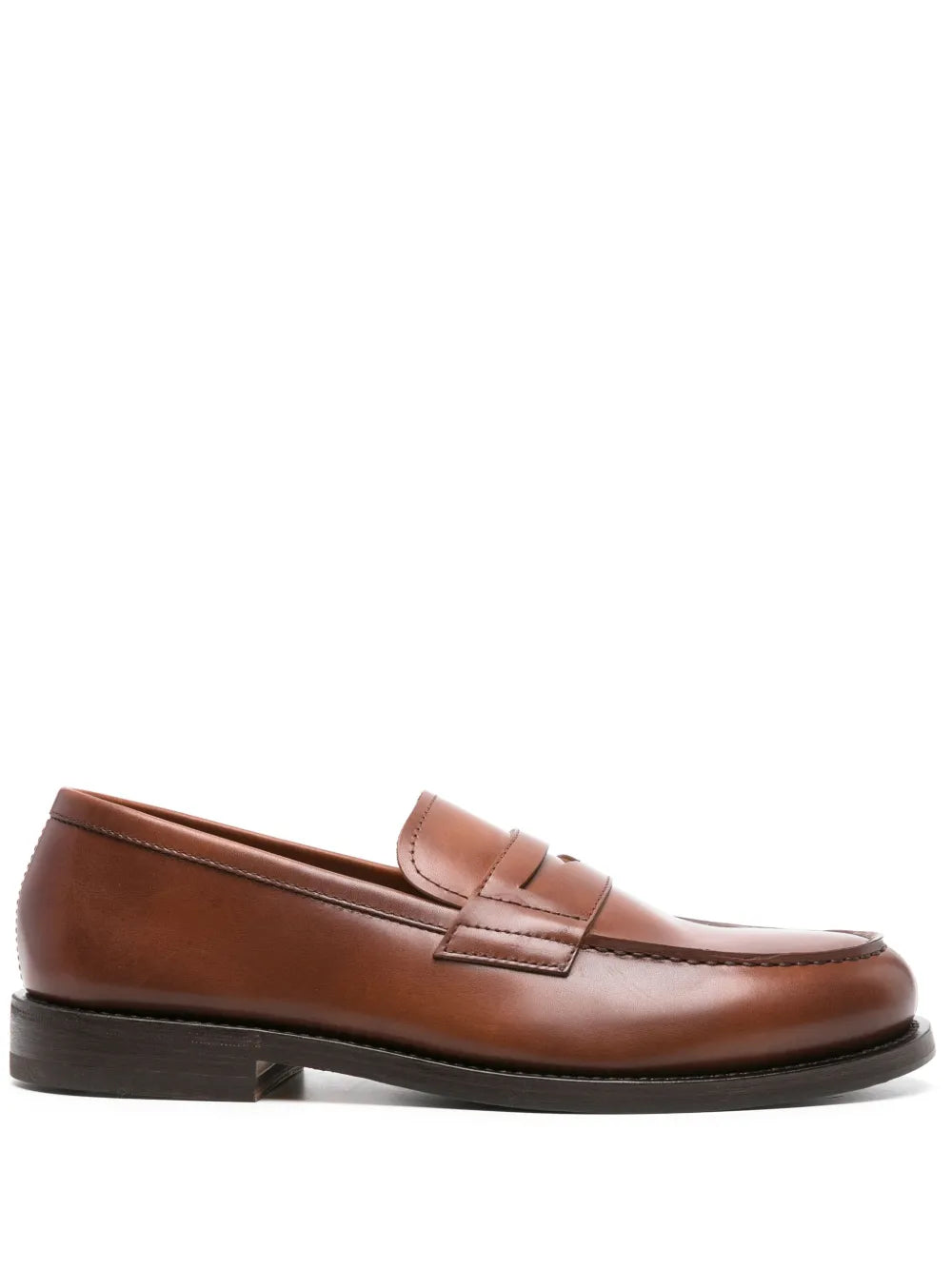 Henderson Baracco penny-slot leather loafers