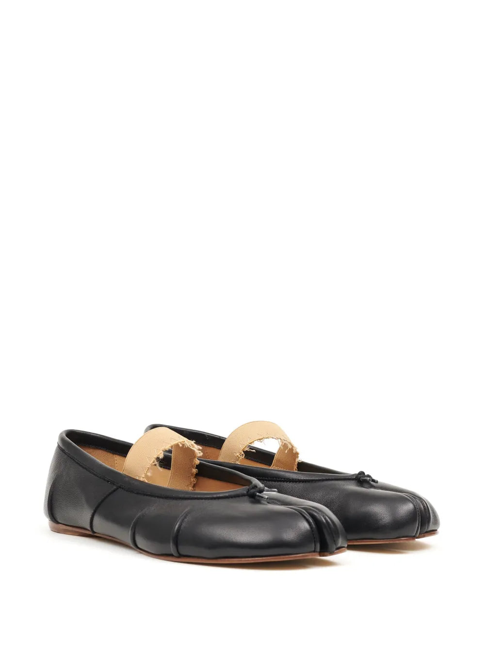 Maison Margiela Tabi leather ballerina shoes