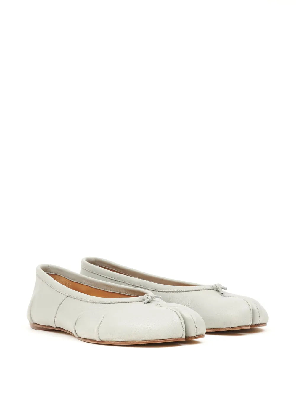 Maison Margiela Tabi leather ballerina shoes